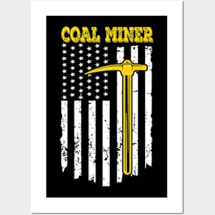 Coal Miner Posters and Art